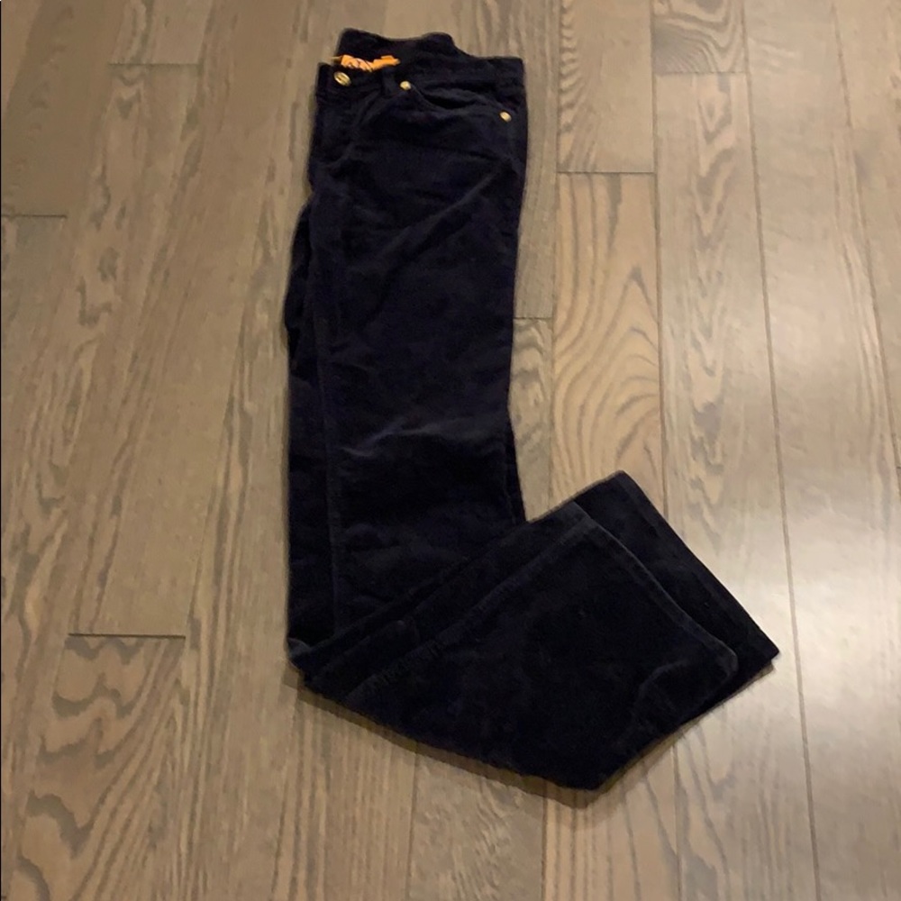 Tory Burch corduroy pants black